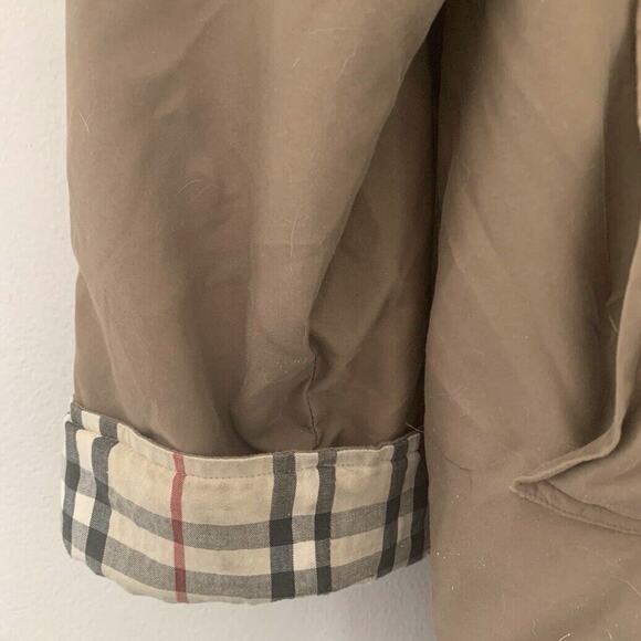 Burberry Bowpark Raincoat Removable Wool Liner In Khaki And Signature Plaid 10 - Picture 13 of 15